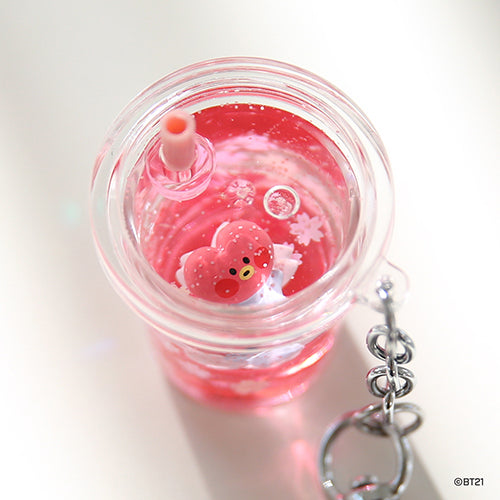 BT21 Water Keyring Cherry Blossom - Tata - Fugitive Toys