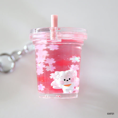 BT21 Water Keyring Cherry Blossom - RJ - Fugitive Toys