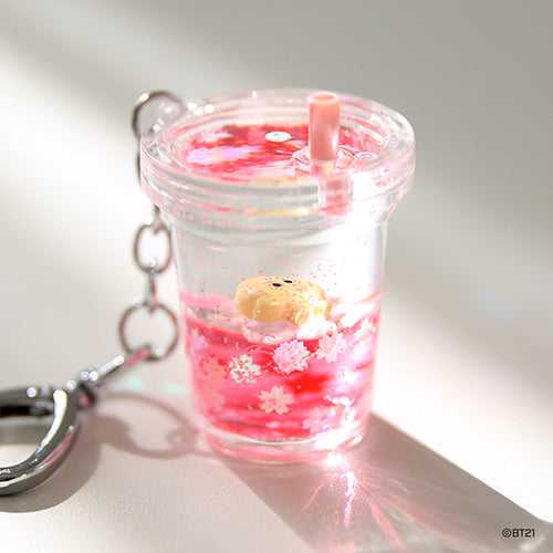 BT21 Water Keyring Cherry Blossom - Shooky - Fugitive Toys