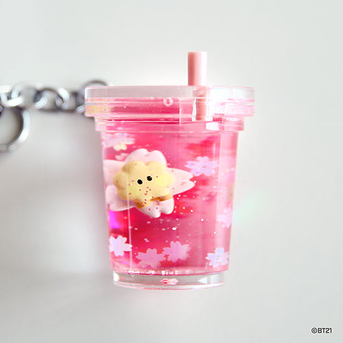 BT21 Water Keyring Cherry Blossom - Shooky - Fugitive Toys