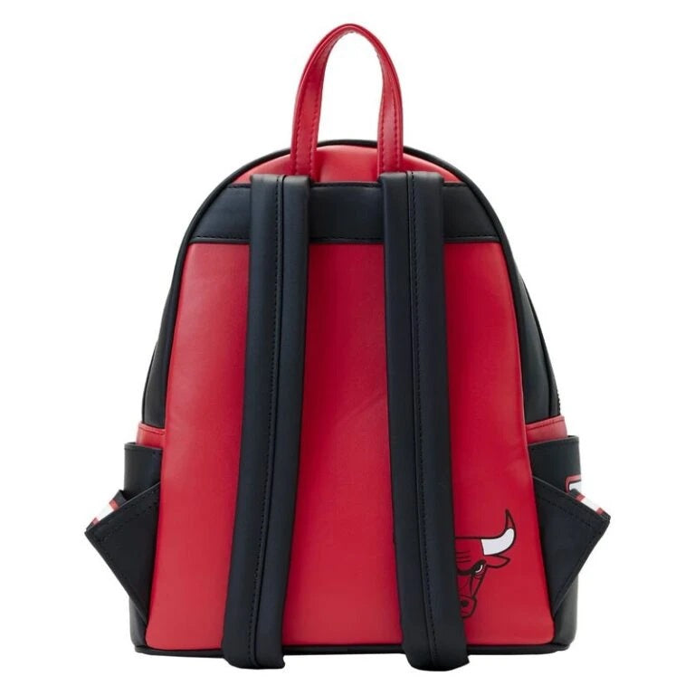 Loungefly x NBA Chicago Bulls Patch Icons Mini Backpack - Fugitive Toys