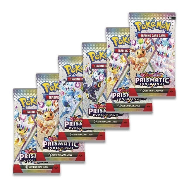 Pokemon TCG Scarlet & Violet Prismatic Evolutions Booster Bundle - Fugitive Toys