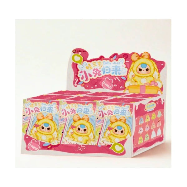 BABY THREE Bunny Return Series Plush [1 Blind Box] - Fugitive Toys