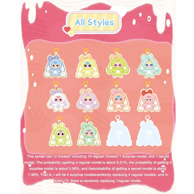 BABY THREE Bunny Return Series Plush [1 Blind Box] - Fugitive Toys