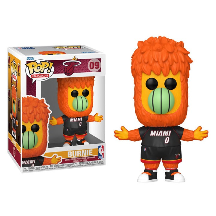 NBA Mascots Pop! Vinyl Figure Burnie [Miami Heat] [09] - Fugitive Toys