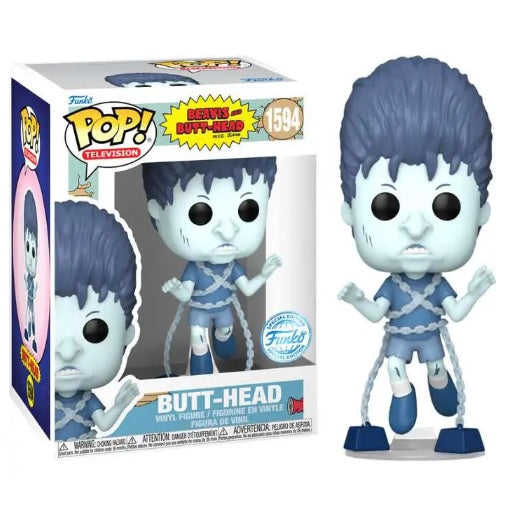 Beavis and Butt-Head Pop! Vinyl Figure Butt-Head [Ghost] [Special Edition] [594] - Fugitive Toys