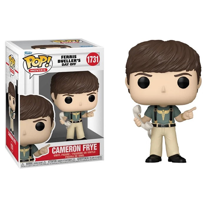 Ferris Bueller's Day Off Pop! Vinyl Figure Cameron Frye with Phone [ [1731] - Fugitive Toys