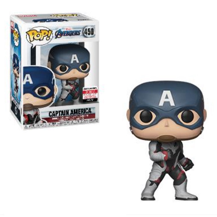 Marvel Avengers: Endgame Pop! Vinyl Figure Captain America [Entertainment Earth] [450] - Fugitive Toys