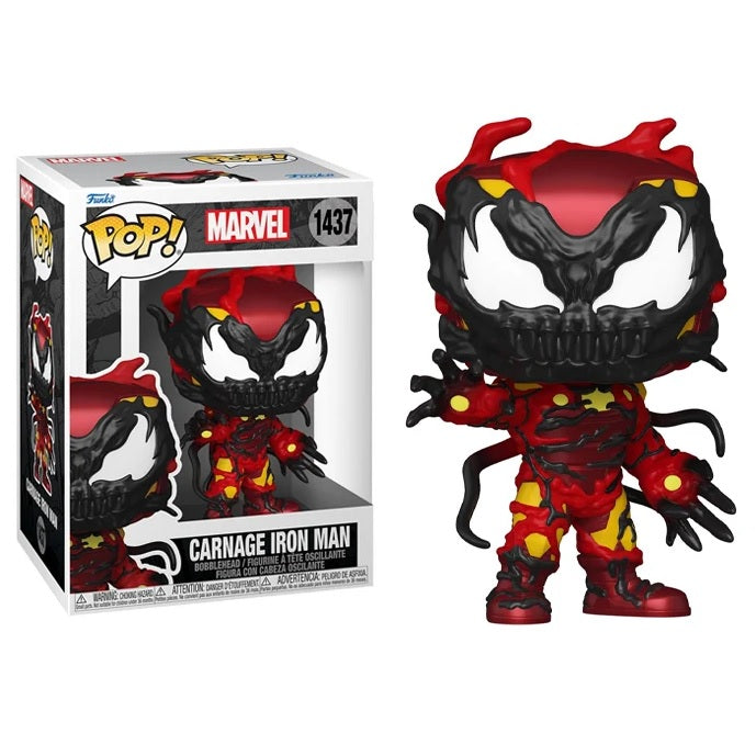 Marvel Absolute Carnage Pop! Vinyl Figure Carnage Iron Man [1437] - Fugitive Toys