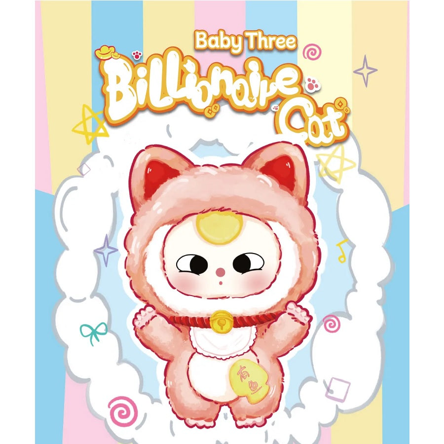BABY THREE Billionaire Cat Series Plush [1 Blind Box] - Fugitive Toys