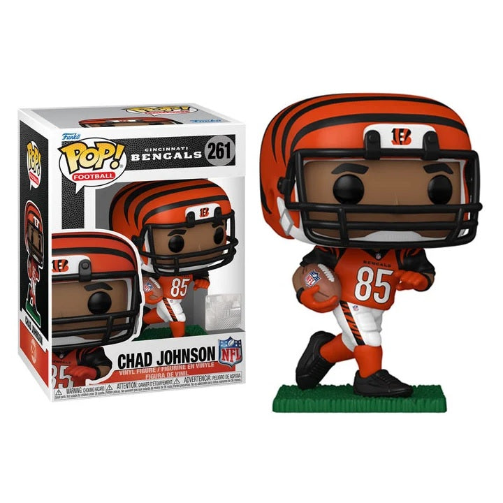 NFL Pop! Vinyl Figure Chad Johnson [Cincinatti Bengals] [261] - Fugitive Toys