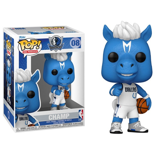NBA Mascots Pop! Vinyl Figure Champ [Dallas Mavericks] [08] - Fugitive Toys