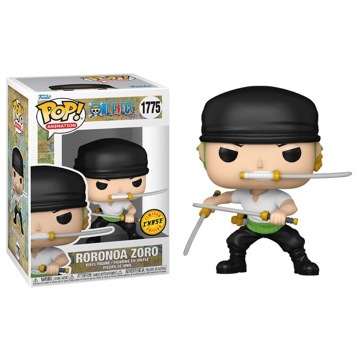 One Piece Pop! Vinyl Figure Roronoa Zoro [Two Sword Style] [Chase] [1775] - Fugitive Toys