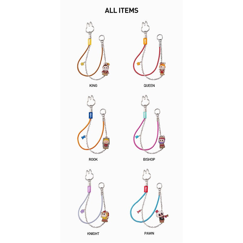 POP MART THE MONSTERS Labubu Let's Checkmate Series-Pendant [1 Sealed Case] - Fugitive Toys