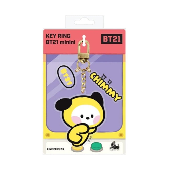 BT21 Minini Acrylic Key Ring - Chimmy - Fugitive Toys