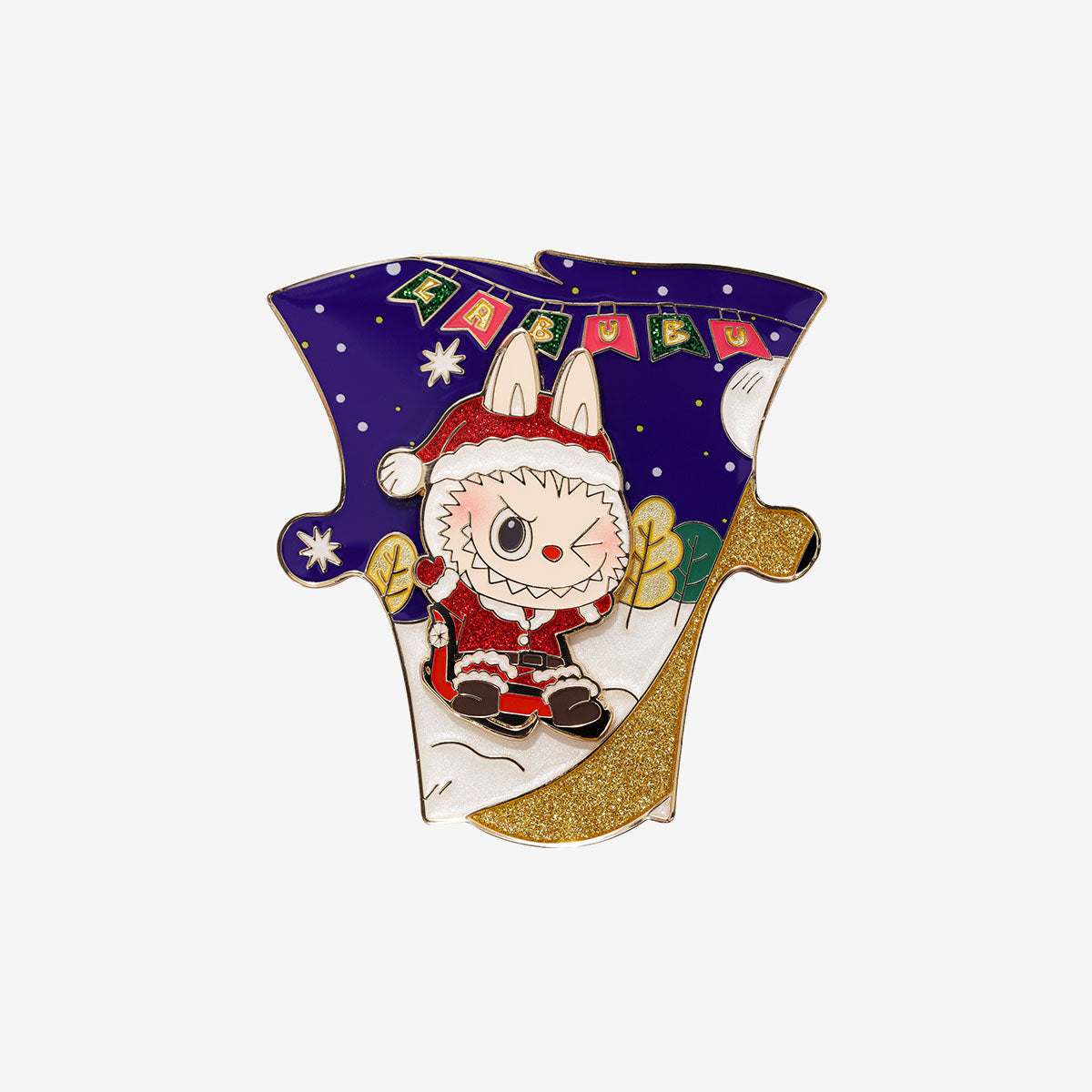 POP MART THE MONSTERS Let's Christmas Series-Fridge Magnet  [1 Blind Box] - Fugitive Toys