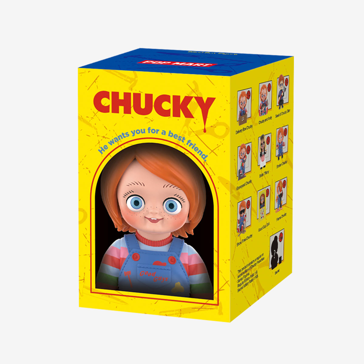 POP MART Chucky Franchise Series Figures [1 Sealed Case] - Fugitive Toys