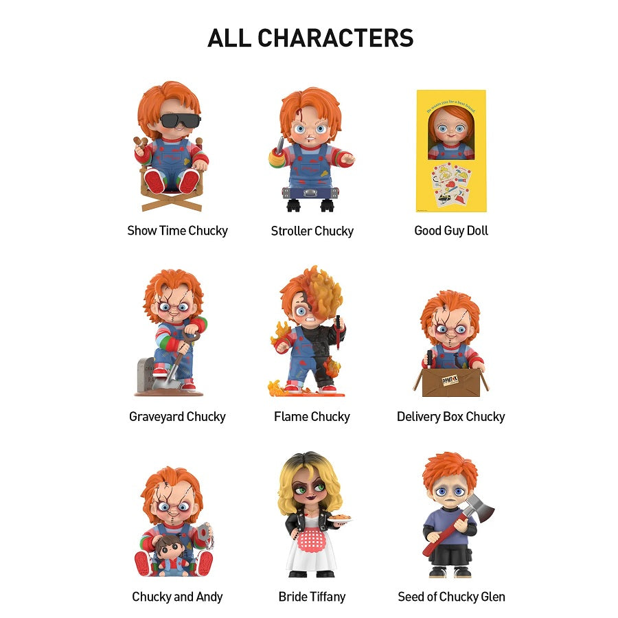 POP MART Chucky Franchise Series Figures [1 Sealed Case] - Fugitive Toys
