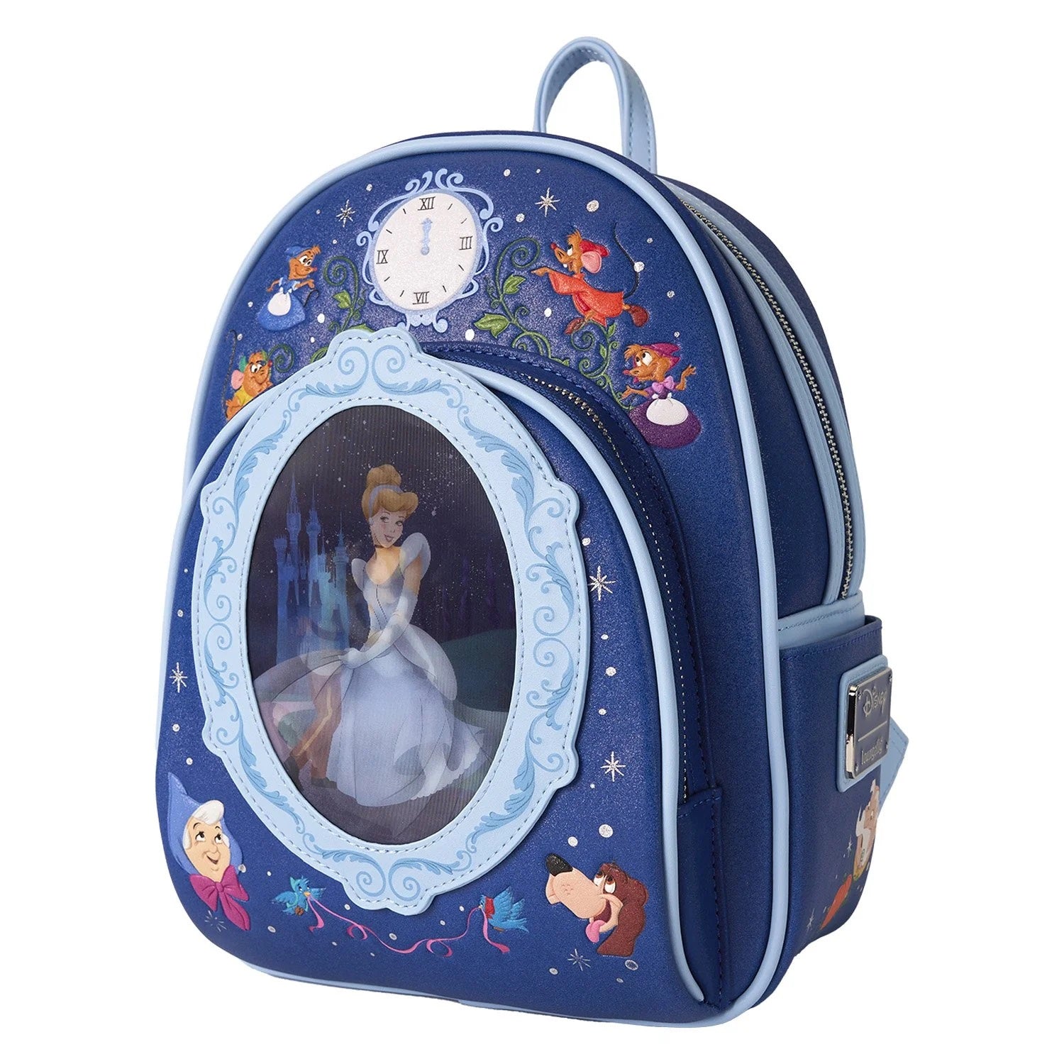 Loungefly x Disney Cinderella 75th Anniversary Royal Ball Lenticular Mini Backpack - Fugitive Toys