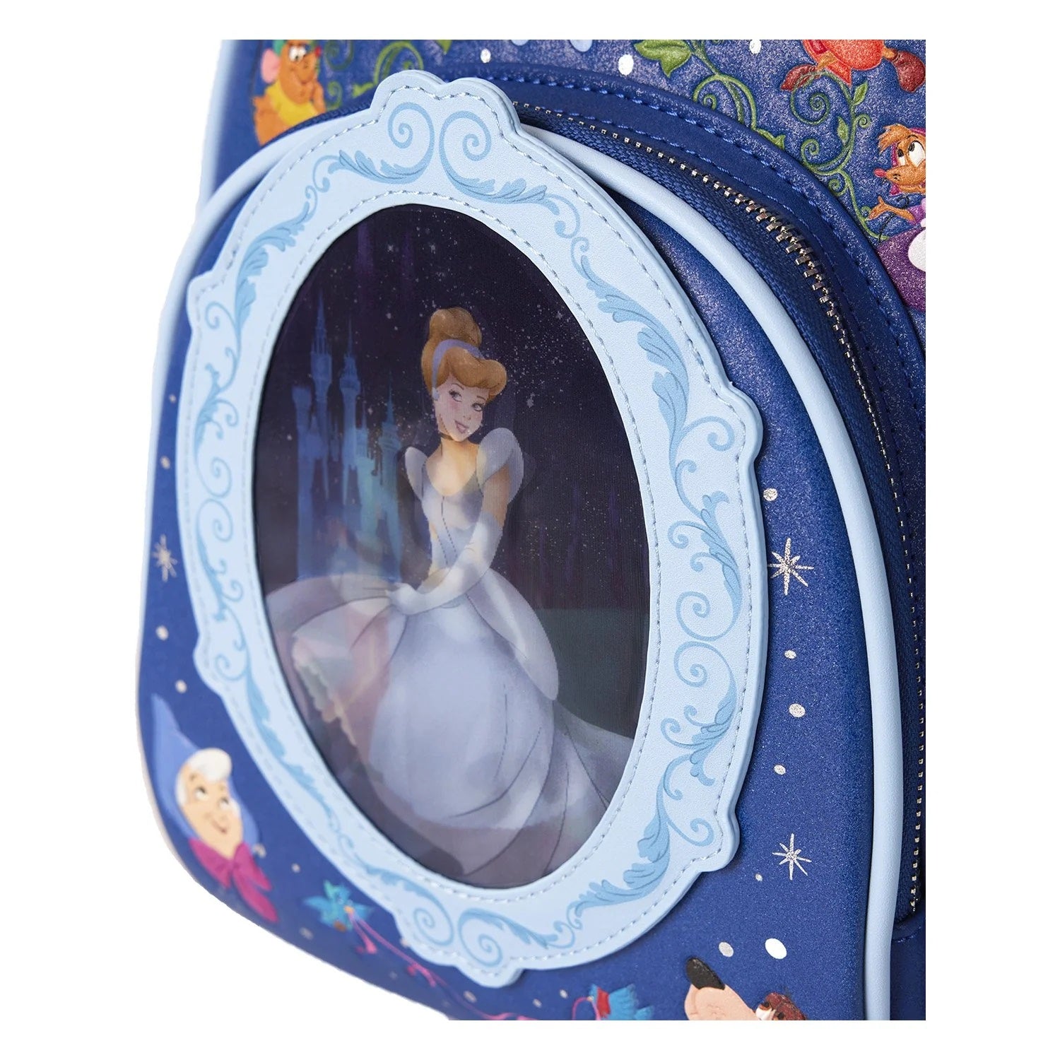 Loungefly x Disney Cinderella 75th Anniversary Royal Ball Lenticular Mini Backpack - Fugitive Toys