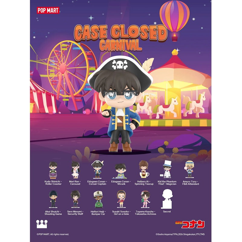 POP MART Detective Conan Carnival Series [1 Blind Box] - Fugitive Toys