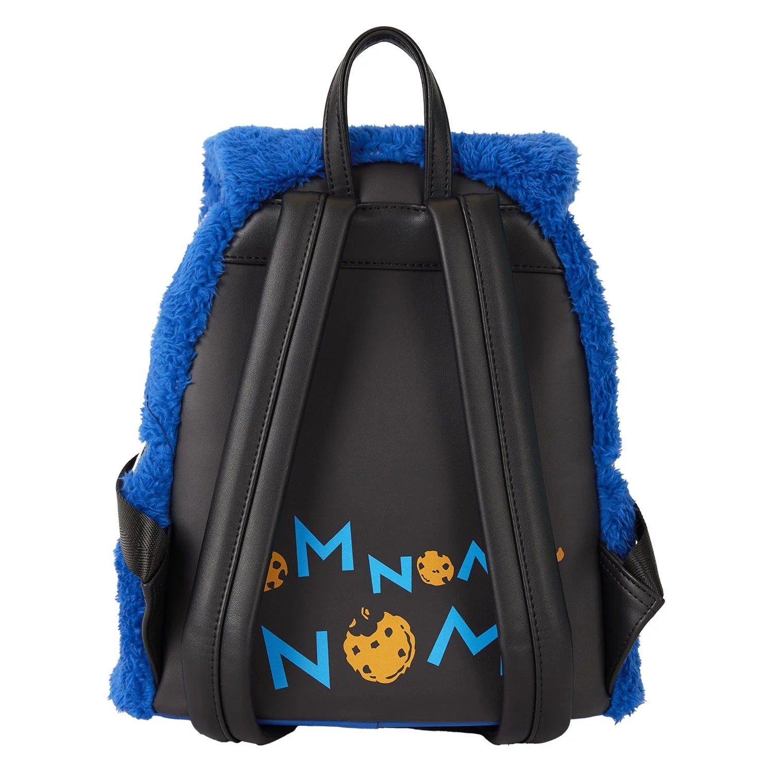 Loungefly x Sesame Street Cookie Monster Plush Cosplay Mini Backpack With Coin Bag - Fugitive Toys