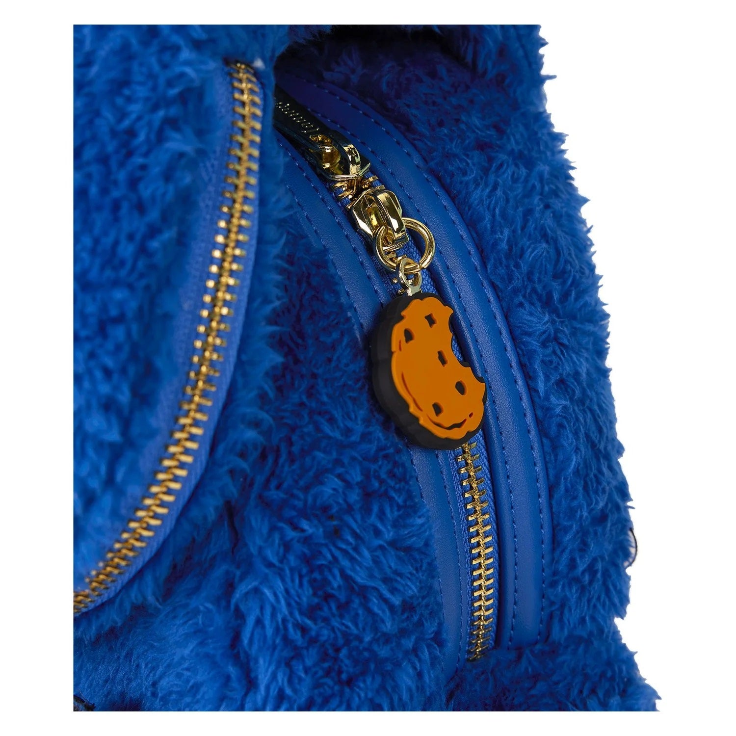 Loungefly x Sesame Street Cookie Monster Plush Cosplay Mini Backpack With Coin Bag - Fugitive Toys