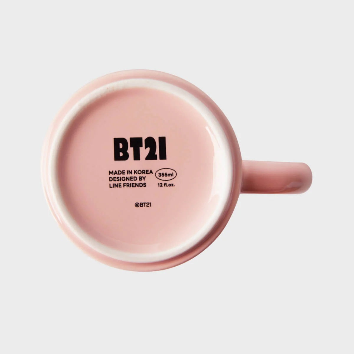 BT21 New Basic Edition Mug Cup 12 oz - Cooky - Fugitive Toys