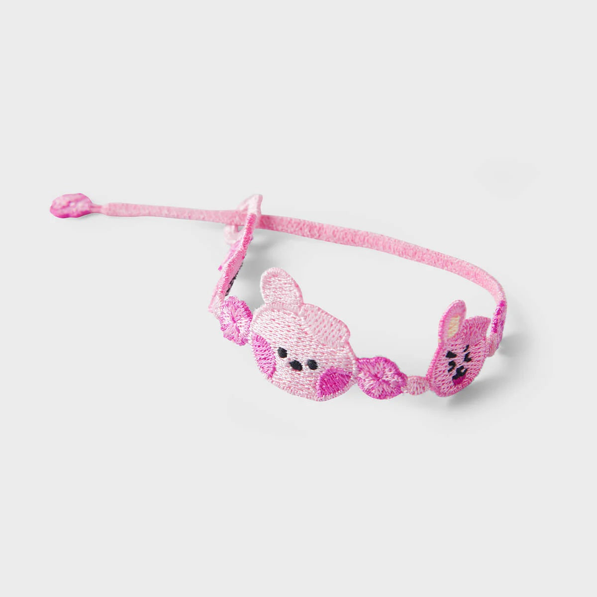 BT21 BIG & TINY Edition Embroidery Patch Bracelet - Cooky - Fugitive Toys