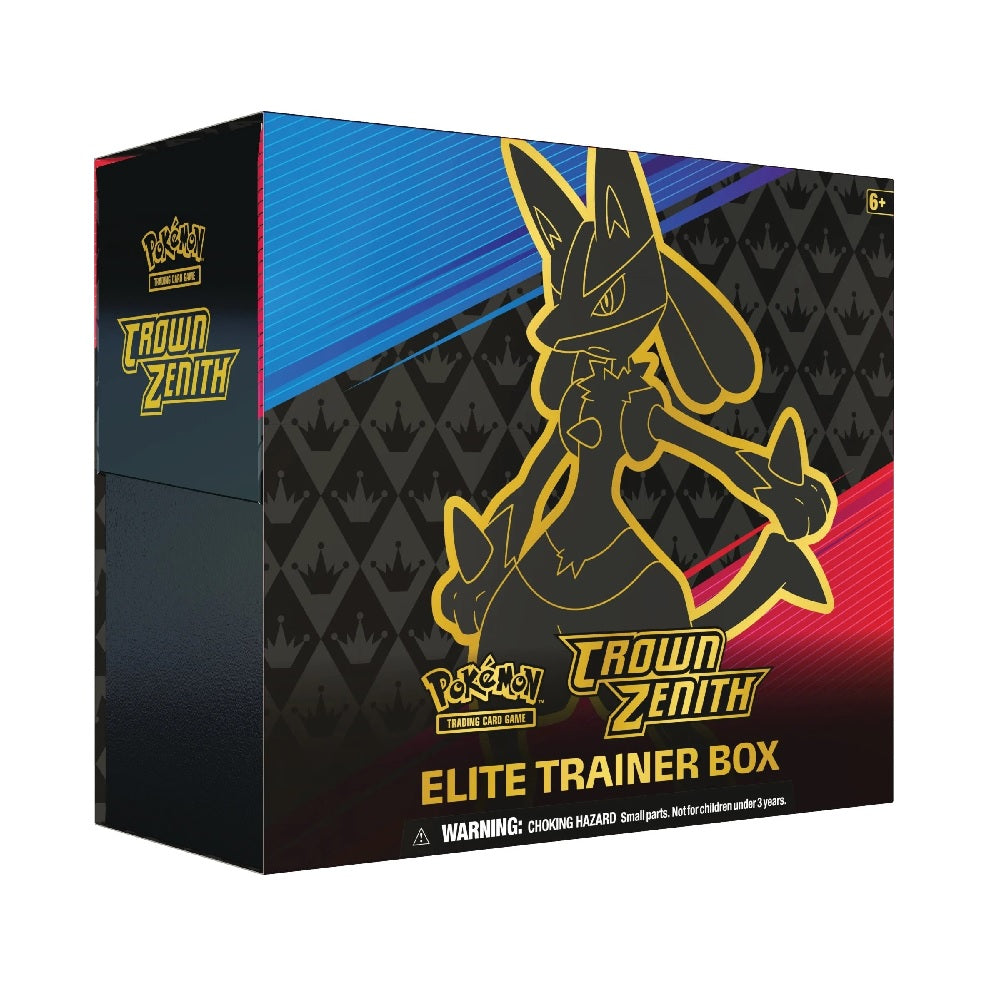 Pokemon Trading Card Game Crown Zenith Elite Trainer Box - Fugitive Toys