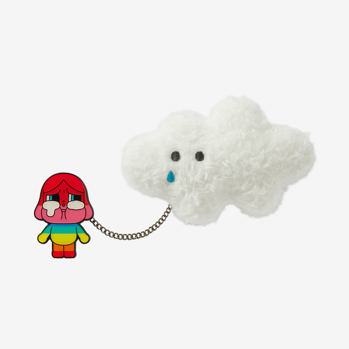 POP MART CRYBABY Crying Again Series Plush Badge [1 Blind Box] - Fugitive Toys