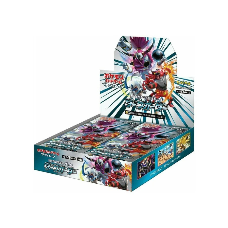 Pokemon TCG Sun & Moon Dark Order SM8A (Japanese) Booster Box - Fugitive Toys
