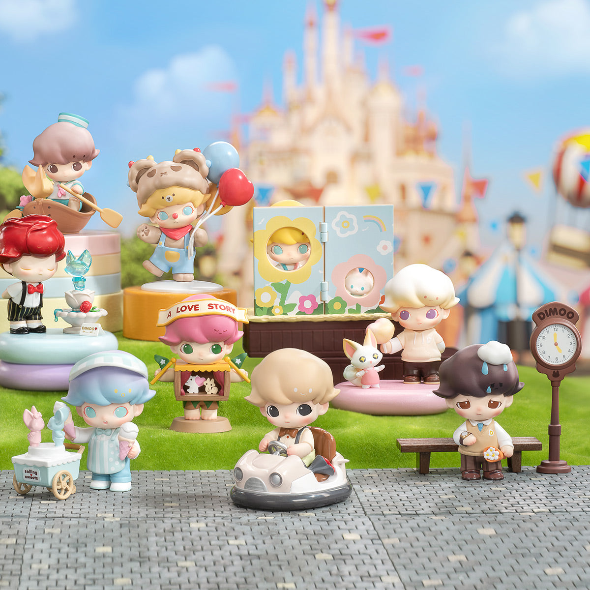 POP MART DIMOO Dating Series [1 Blind Box] - Fugitive Toys