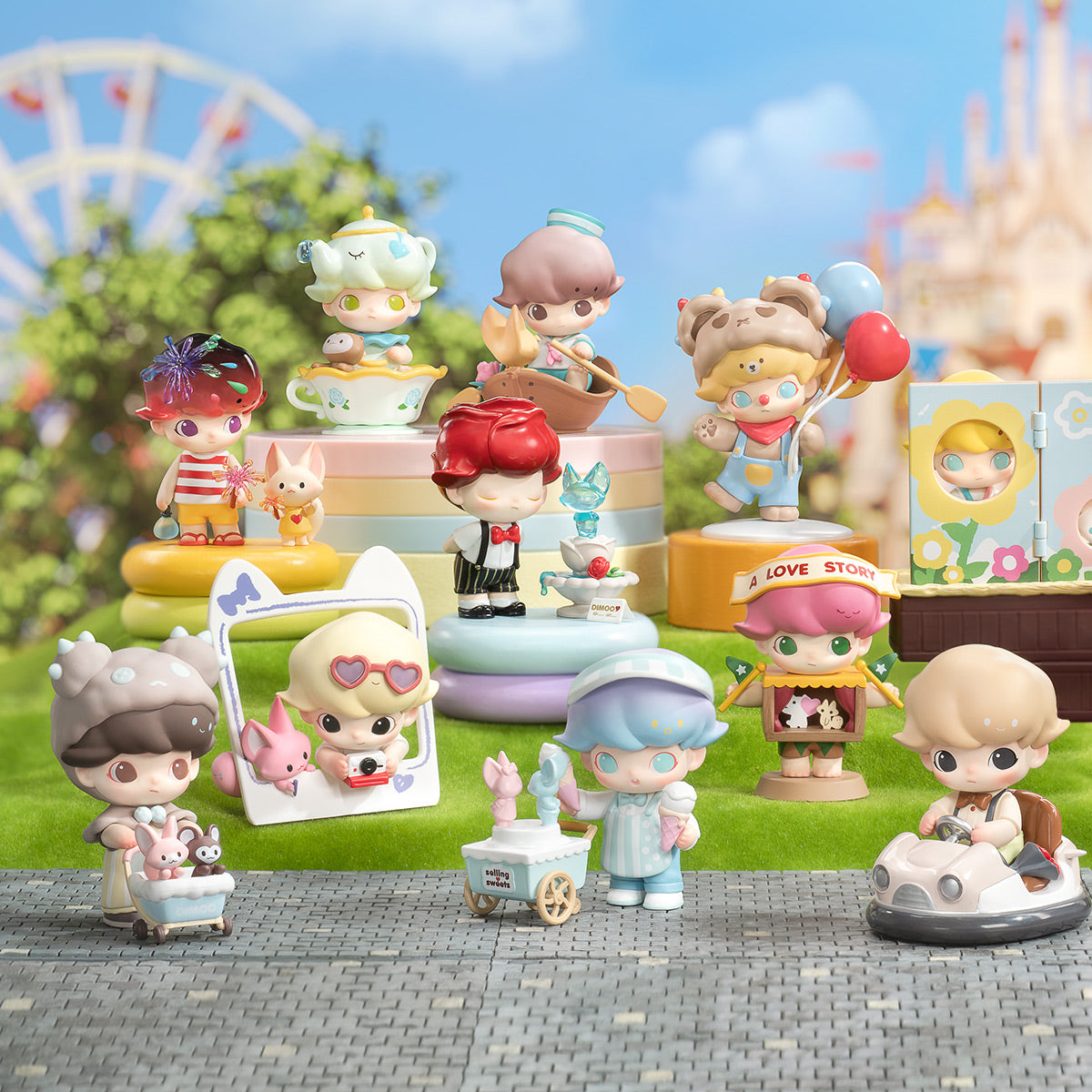 POP MART DIMOO Dating Series [1 Blind Box] - Fugitive Toys