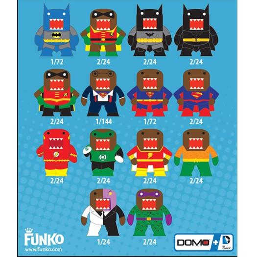 Domo+DC Mystery Minis: (Case of 24) - Fugitive Toys