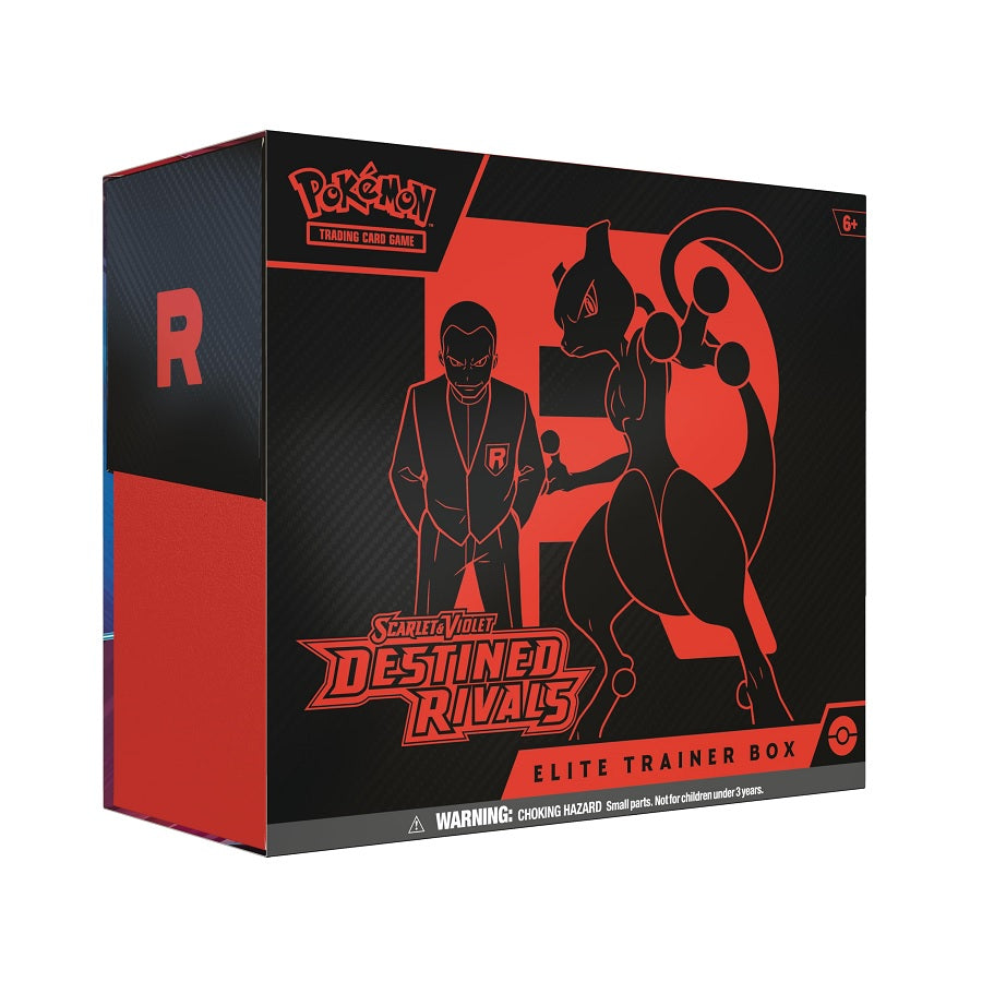 Pokemon TCG Scarlet & Violet Destined Rivals Elite Trainer Box - Fugitive Toys