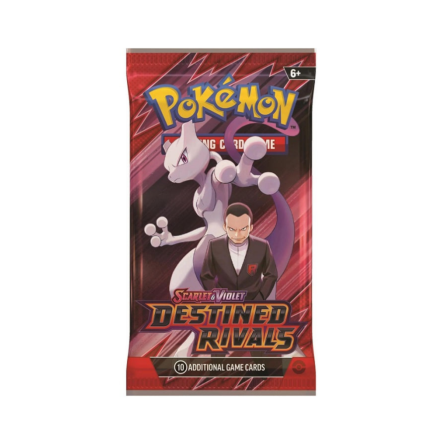 Pokemon TCG Scarlet & Violet Destined Rivals Booster Pack - Fugitive Toys