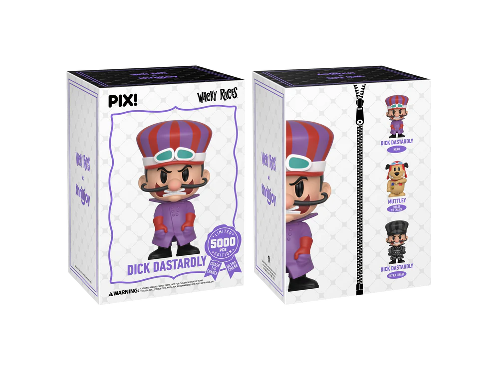 Thrilljoy PIX! Dick Dastardly [Wacky Races] [LE5000] - Fugitive Toys