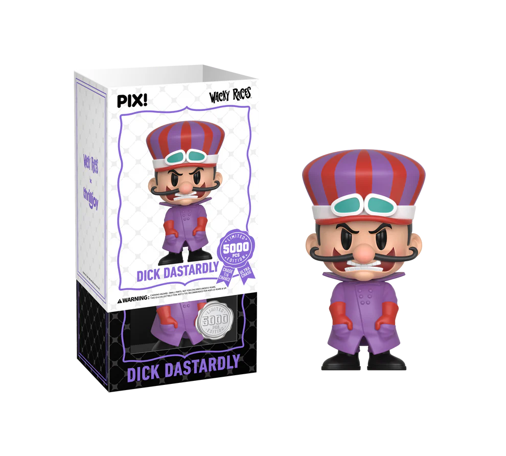Thrilljoy PIX! Dick Dastardly [Wacky Races] [LE5000] - Fugitive Toys