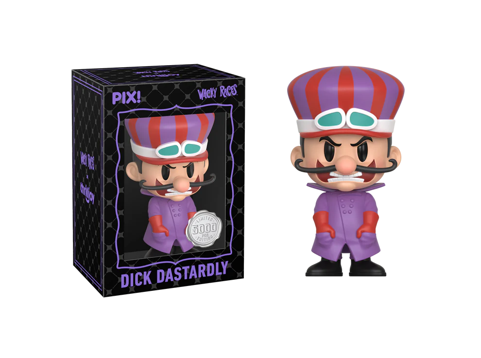 Thrilljoy PIX! Dick Dastardly [Wacky Races] [LE5000] - Fugitive Toys