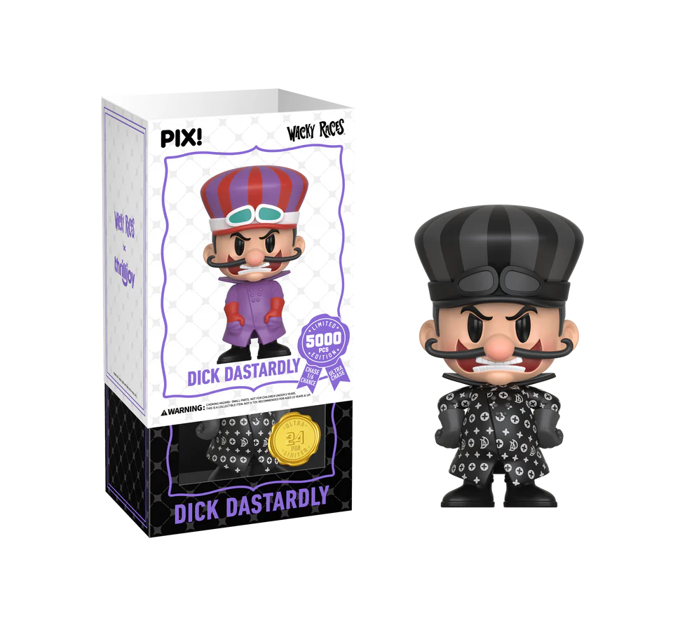Thrilljoy PIX! Dick Dastardly [Wacky Races] [LE5000] - Fugitive Toys