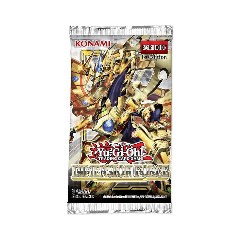 Yu-Gi-Oh! Trading Card Game Dimension Force [1 Booster Pack] - Fugitive Toys
