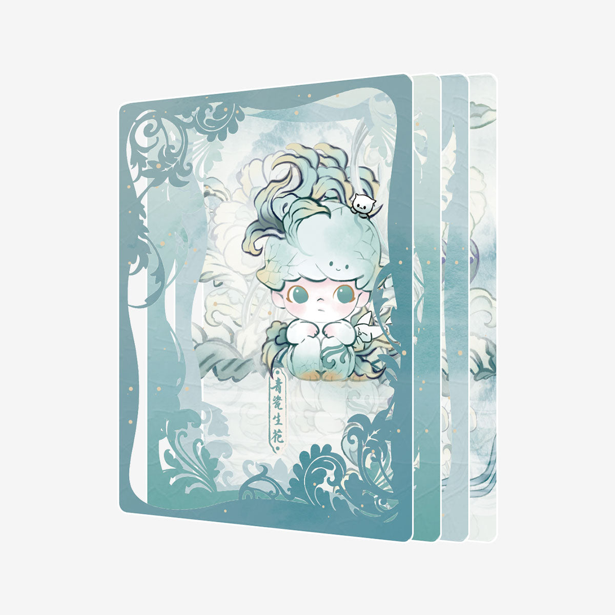 POP MART DIMOO Stories in the Cup Series Figures Art Collection Cards - Fugitive Toys