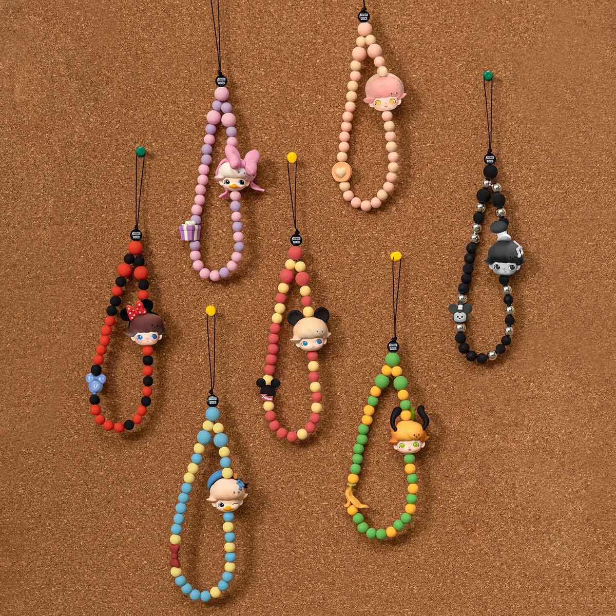 POP MART DIMOO WORLD × DISNEY Series-Mobile Phone Lanyard [1 Blind Box] - Fugitive Toys