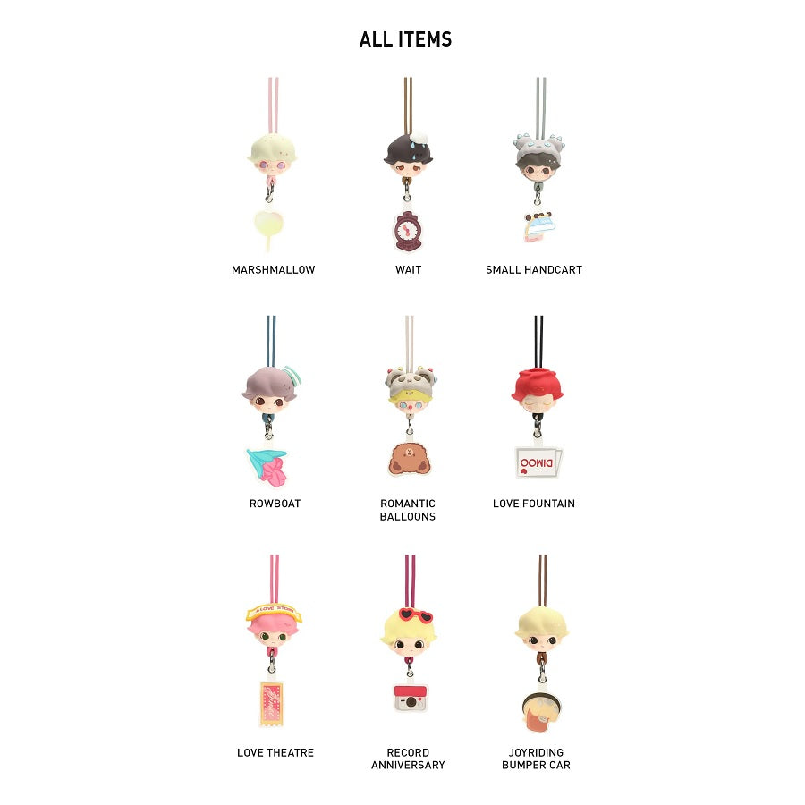 POP MART DIMOO Dating Series-Lanyard [1 Sealed Case] - Fugitive Toys