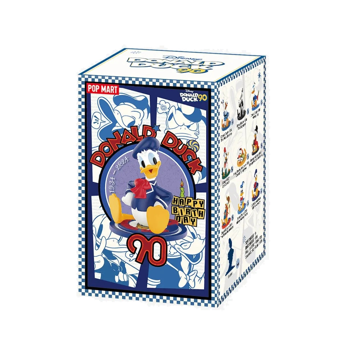 POP MART Disney Donald Duck 90th Anniversary Series Figures [1 Sealed Case] - Fugitive Toys