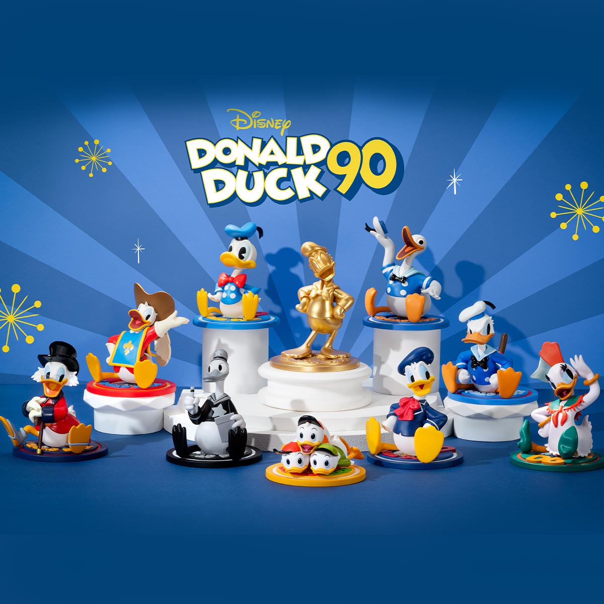POP MART Disney Donald Duck 90th Anniversary Series Figures [1 Sealed Case] - Fugitive Toys