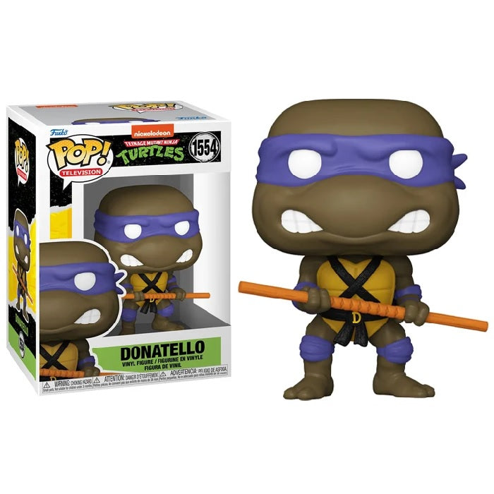 Teenage Mutant Ninja Turtles Pop! Vinyl Figure Donatello with Bo-Staff [1554] - Fugitive Toys