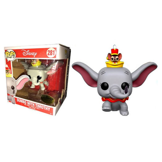 Disney Dumbo Pop! Vinyl FIgure Dumbo with Timothy [Disney Treasures] [281] - Fugitive Toys