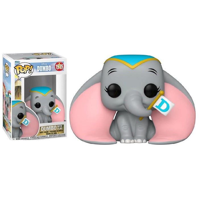 Disney Dumbo Pop! Vinyl Figure Dumbo with Flag [1535] - Fugitive Toys